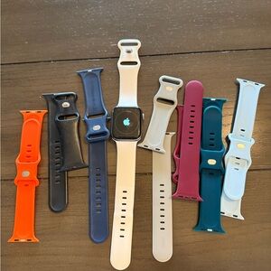 Apple Watch with Interchangeable Bands